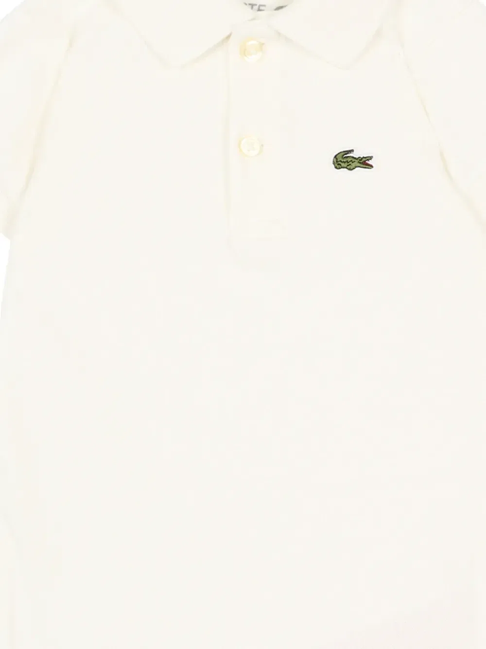 Поло-комбинезон Lacoste Kids, белый — фото 3
