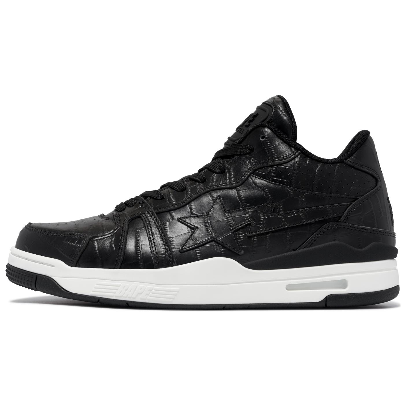 

Кроссовки для скейтбординга мужские Slip Resistant Abrasion Resistant Low top A BATHING APE, черный