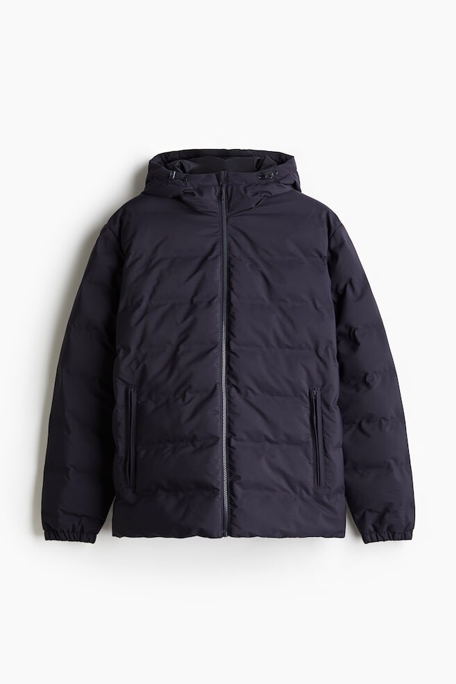 

Пуховик обычного кроя H&M, синий