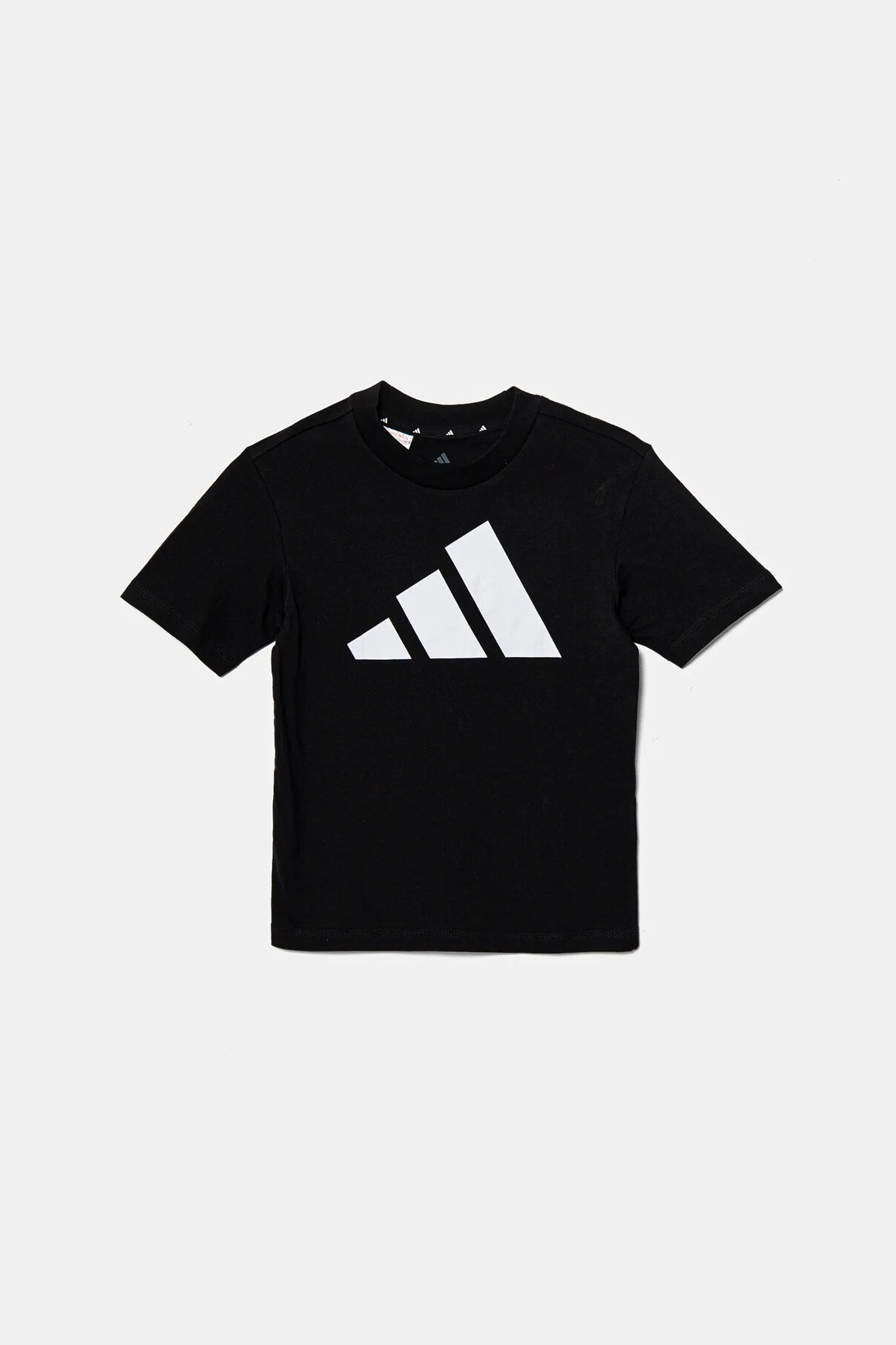 Футболка детская хлопковая Adidas, черный — фото 3