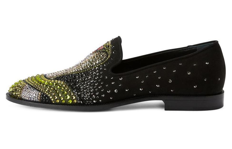 

Джузеппе Занотти Лоферы с кристаллами Python, черно-зеленые