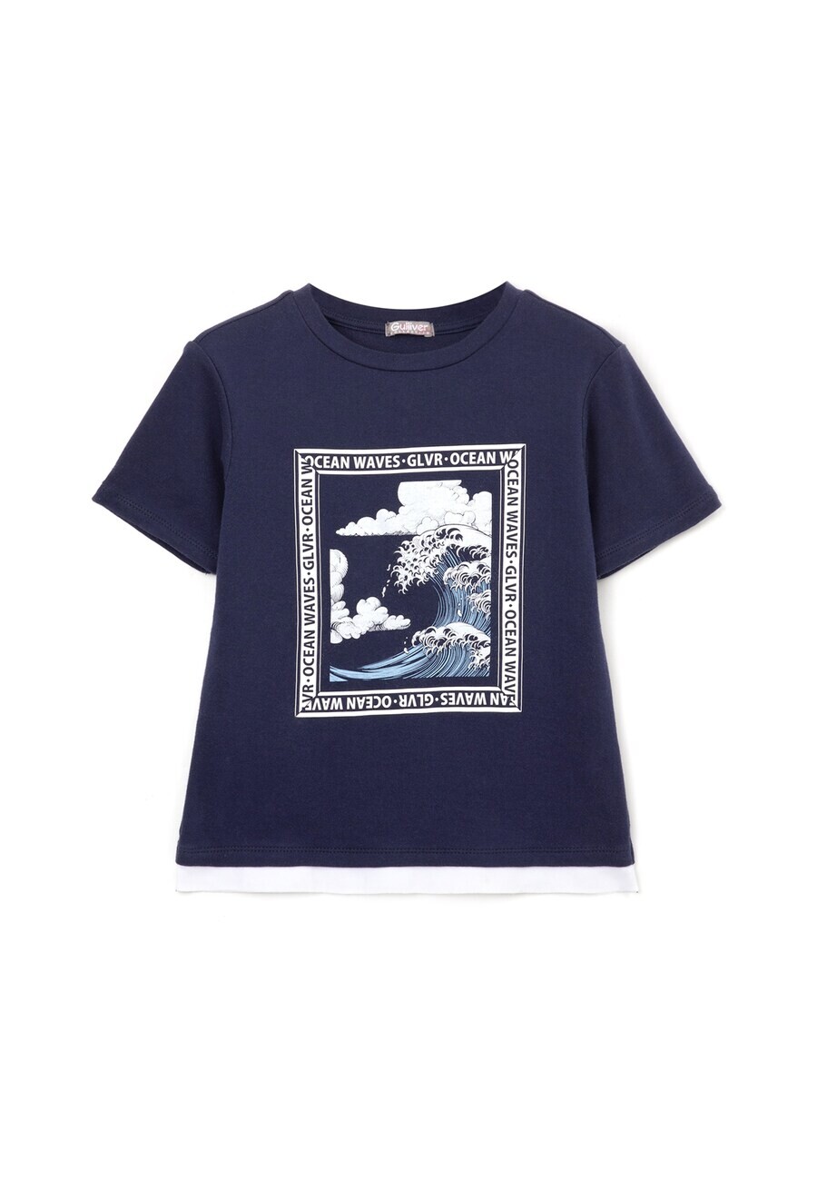 

Футболка Gulliver Shirt, темно-синий