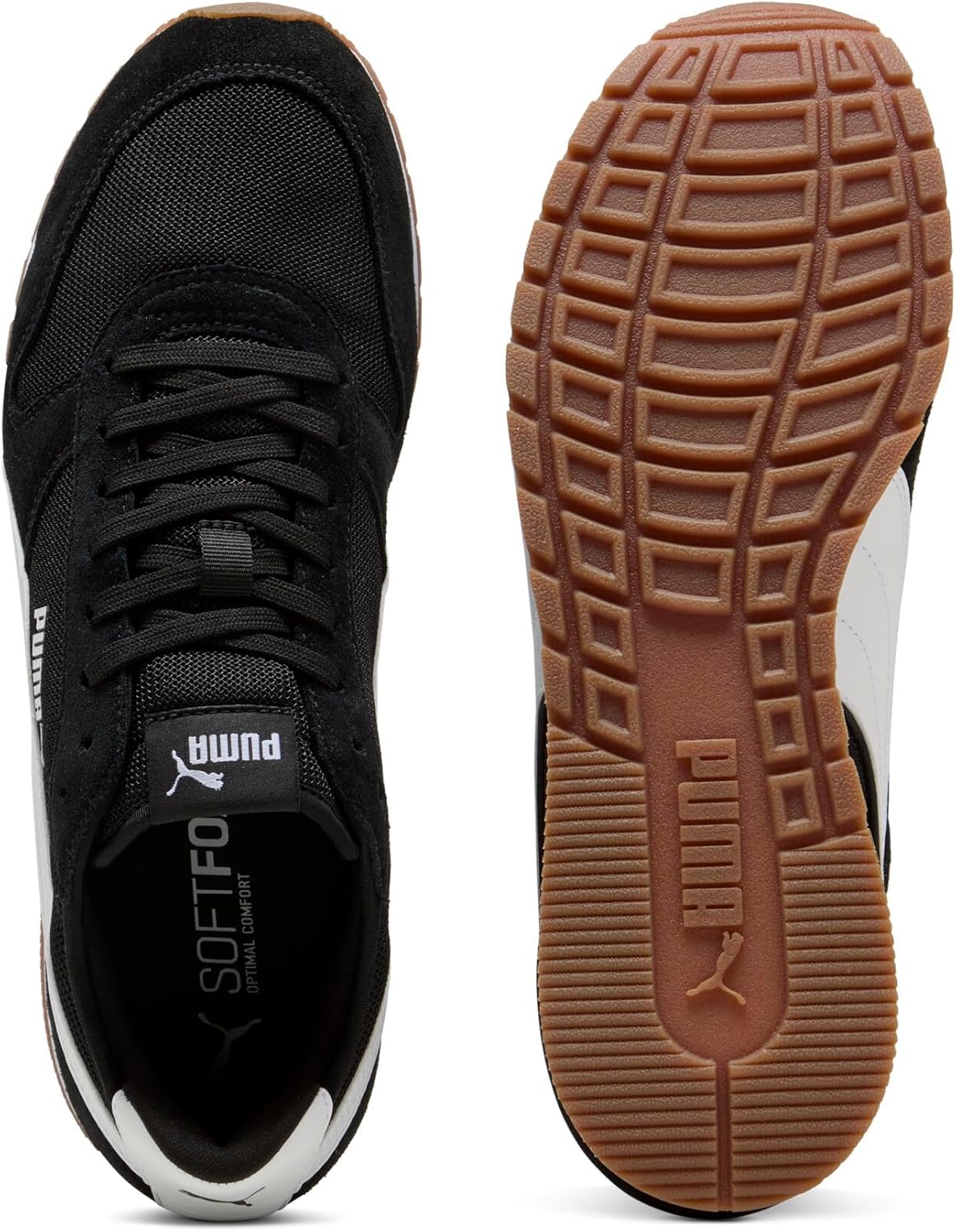 Мужские кроссовки Puma St Miler, белый/черный — фото 4