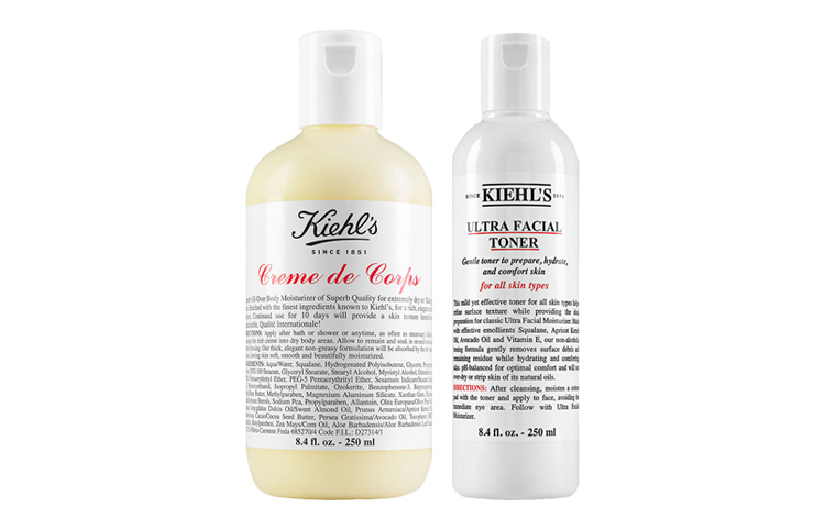 

Keyanshi Gentle Hydrating Care Kits увлажняющий лосьон 125ml/250ml/500ml + сыворотка тонер 75ml/250ml/500ml Kiehl's