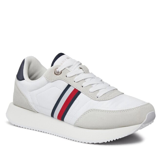

Кроссовки Tommy Hilfiger EssentialRunner Global, белый
