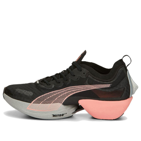 Кроссовки fast-r nitro elite carbon 'black carnation pink' Puma, черный