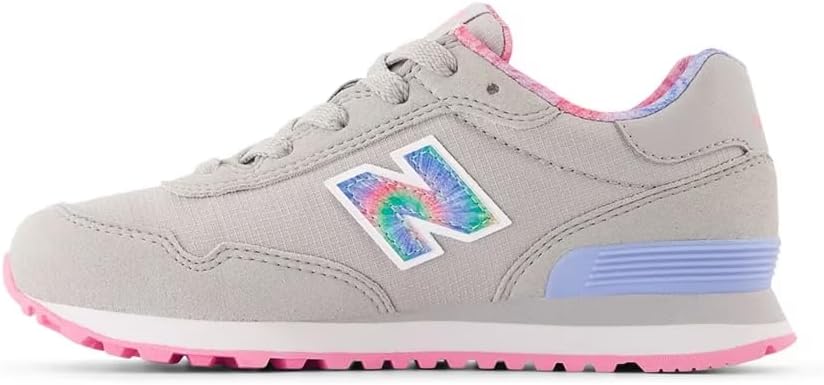 Кроссовки New Balance Kids 515 V1 на шнуровке, розовый — фото 2
