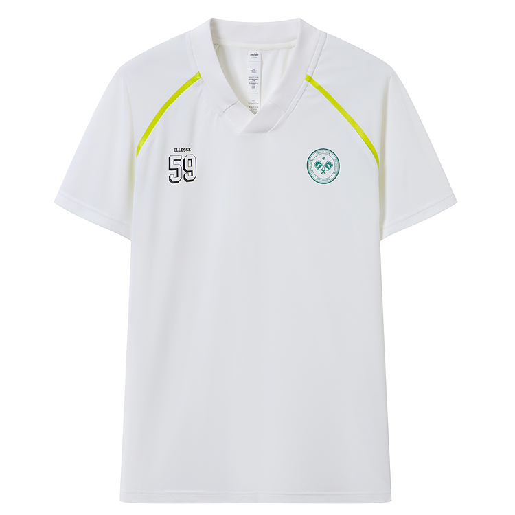 

Футболка Unisex V-образный вырез Moderate Straight Fit Ellesse, белый