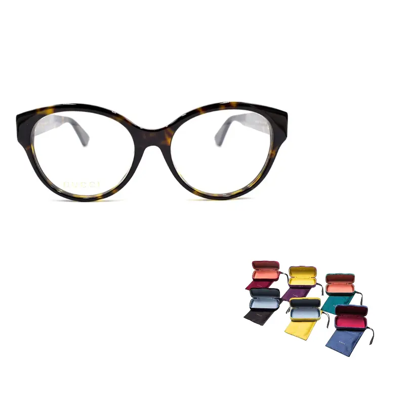 

GUCCI Очки с круглой оправой, Tortoiseshell