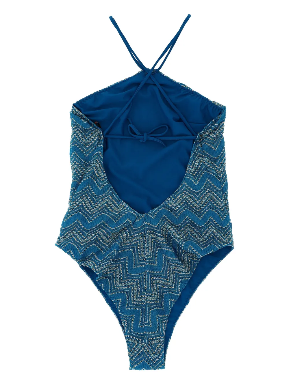 

Купальник из ламе с зигзагообразным узором Missoni