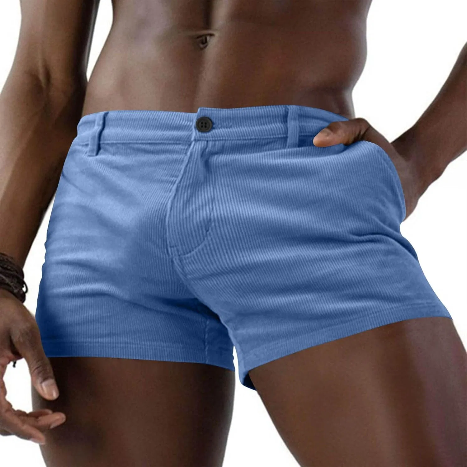 Шорты повседневные вельветовые, Generic, цвет Wine