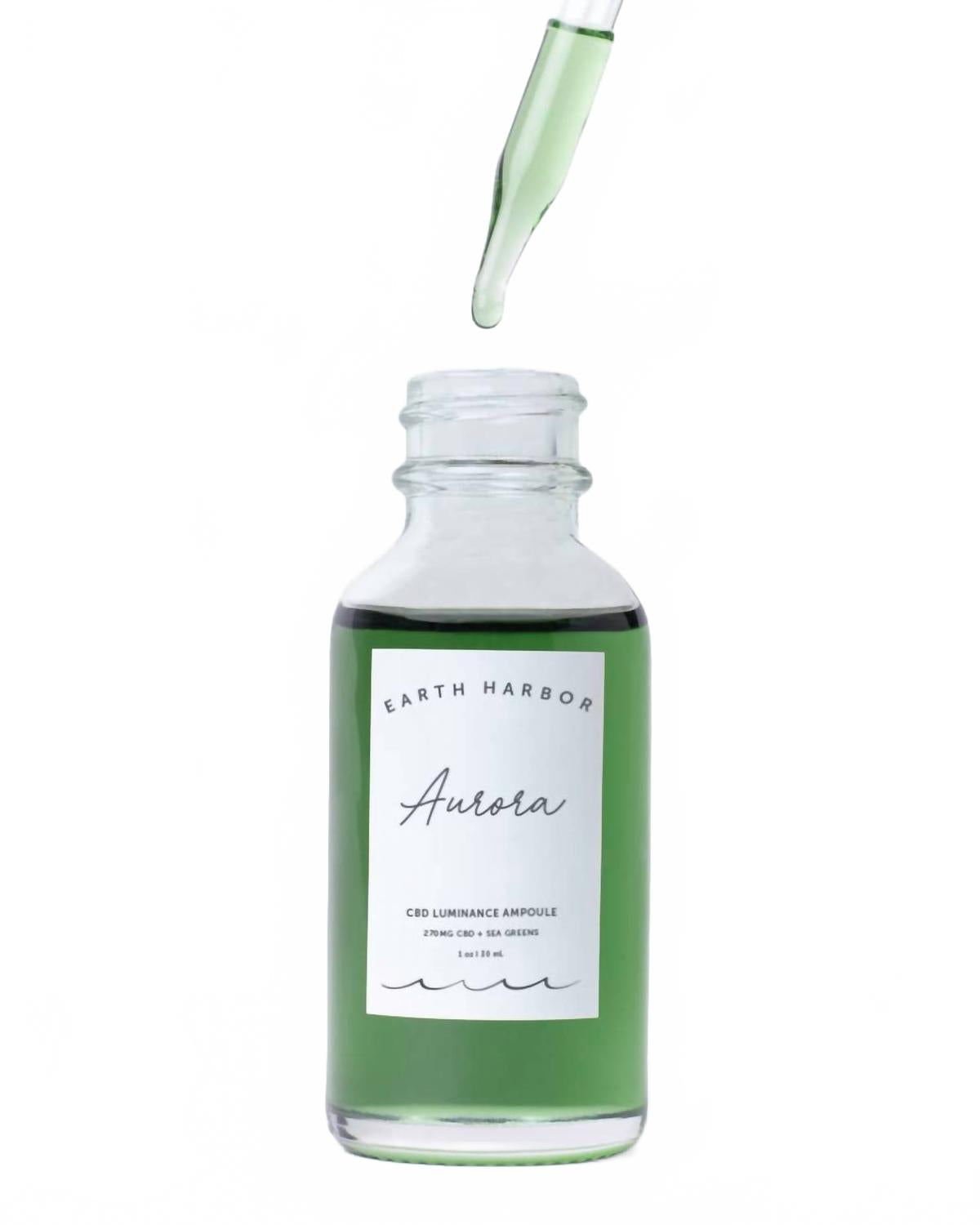 Aurora Superfood Luminance Ampoule с морскими травами Earth Harbor Naturals, Sea Greens — фото 2