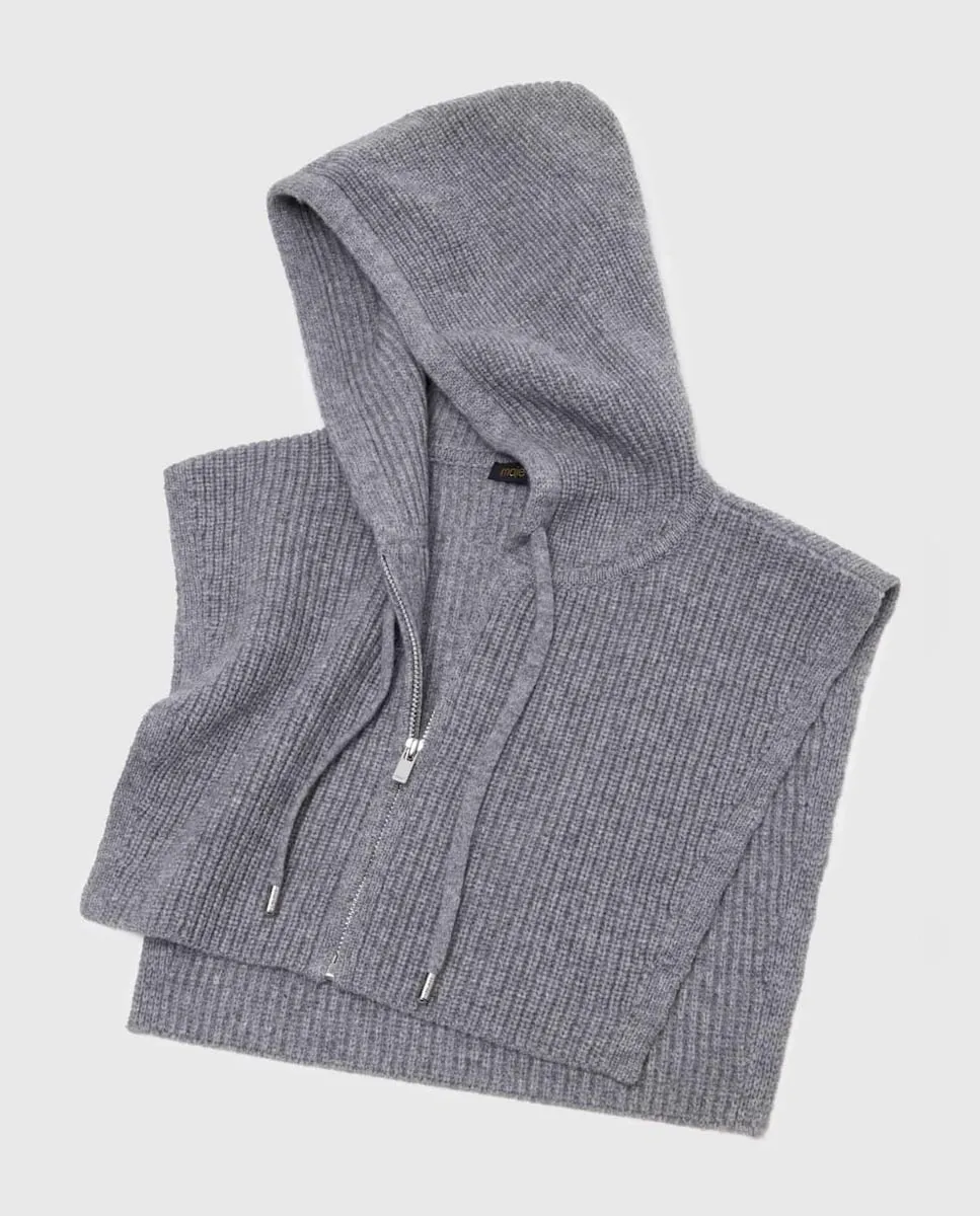 

Женская трикотажная водолазка Maje, серый