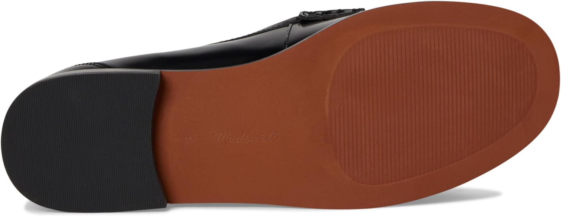 Лоферы Madewell Porto Loafer Flats, цвет True Black Multi — фото 3