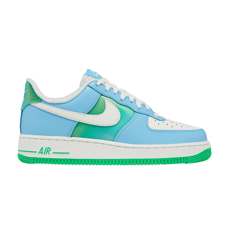 

Кроссовки Nike Air Force 1 Low 'Aquarius Blue Vapor Green', синий