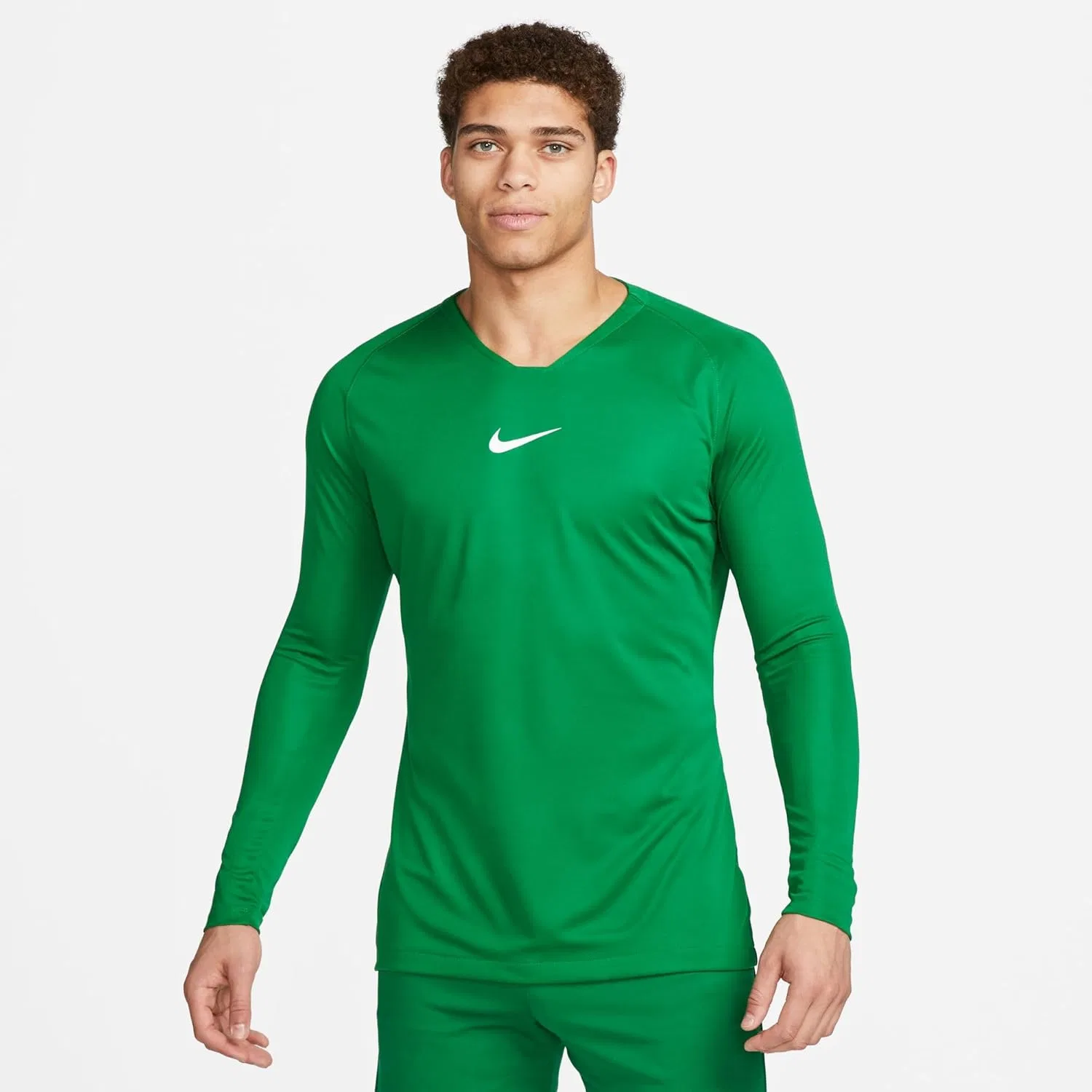 Свитшот Active с технологией Dri-FIT, Nike, Pine Green/White — фото 2