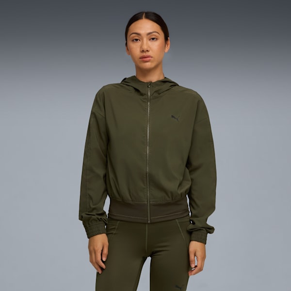 

Женская тканая куртка Training Favorites Puma, зеленый