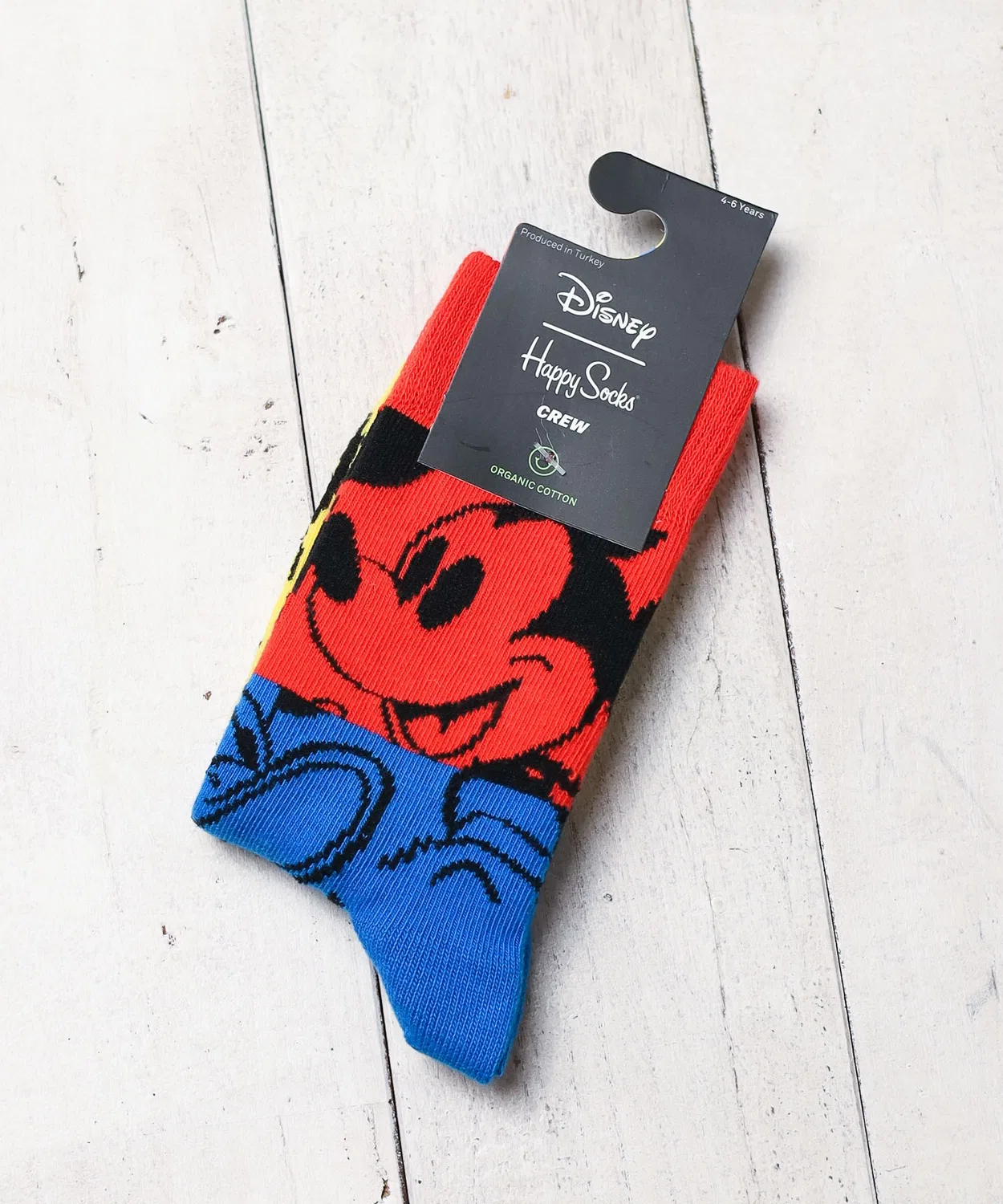 Носки детские Disney × HappySocks KIDS, набор, разноцветные
