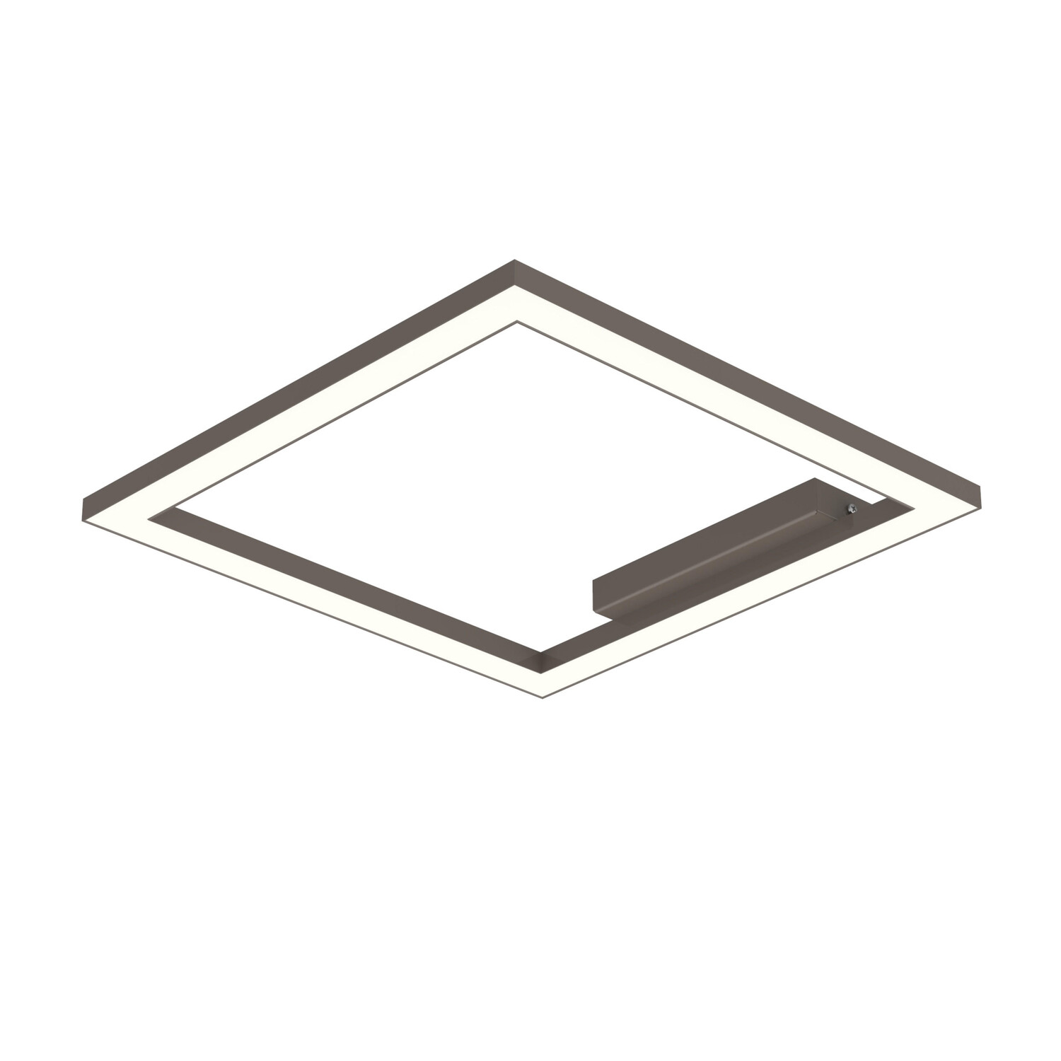 

Светодиодный потолочный светильник Lumicom, 40x40x100 см, серо-коричневый