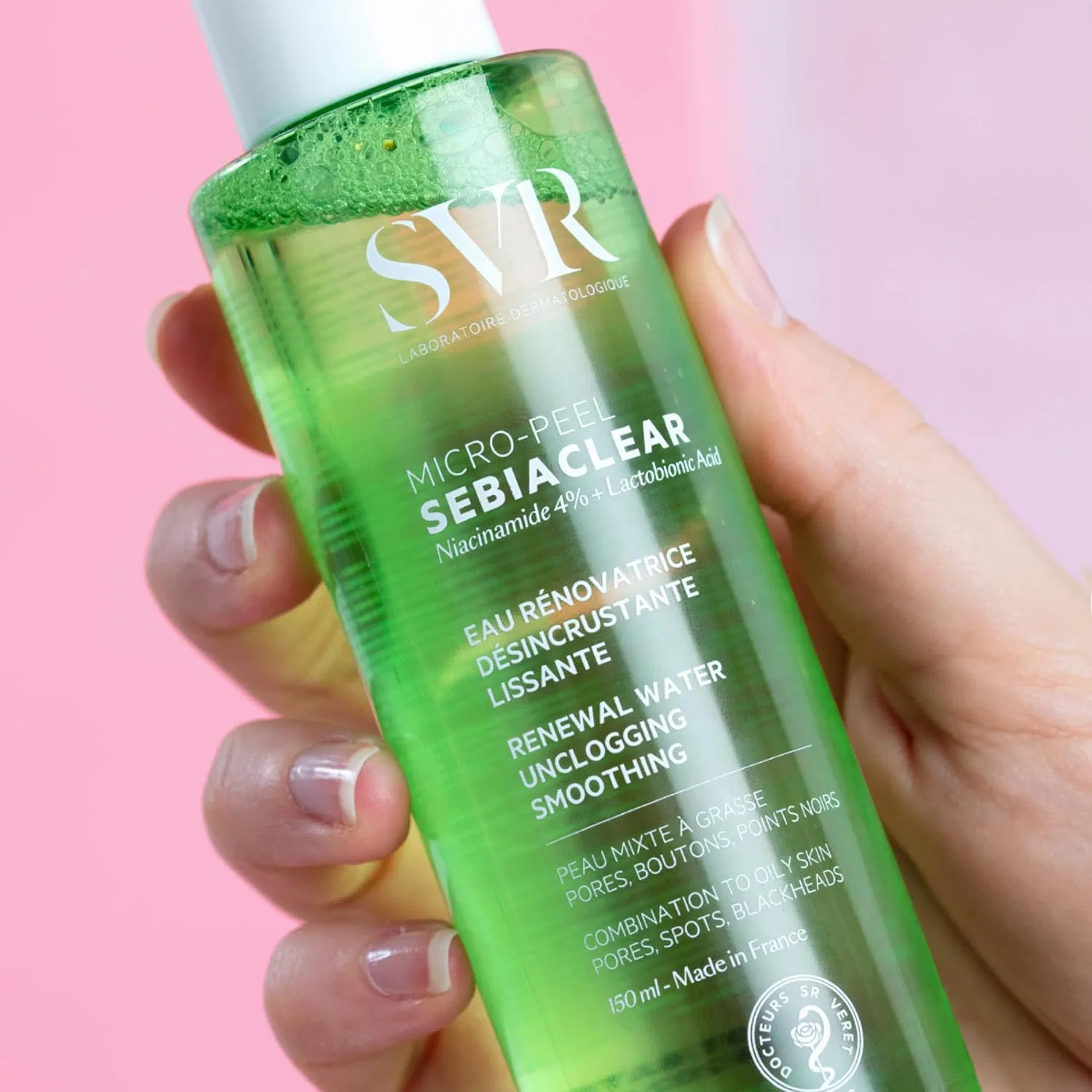 Пилинг Svr — Микропилинг Sebiaclear Micro Peel от, 150 мл — фото 2