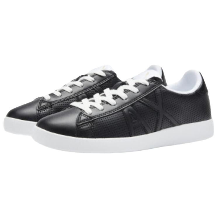 Кроссовки EMPORIO ARMANI Skateboarding Shoes Men Low-top Black, черный — фото 3