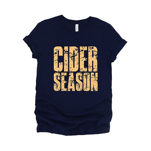 

Футболка с принтом Cider season block distressed Simply Sage Market, True Navy, Зеленый, Футболка с принтом Cider season block distressed Simply Sage Market, True Navy