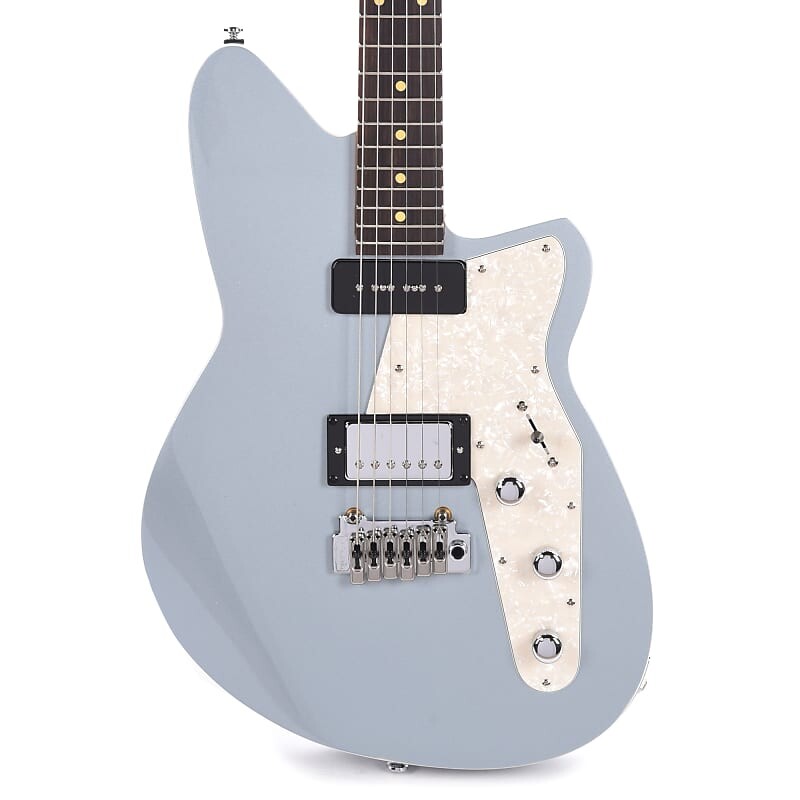 

Электрогитара Reverend Double Agent W, Rosewood Fingerboard, Metallic Silver Freeze
