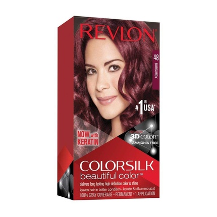 

Colorsilk Красивый цвет бордовый, Revlon