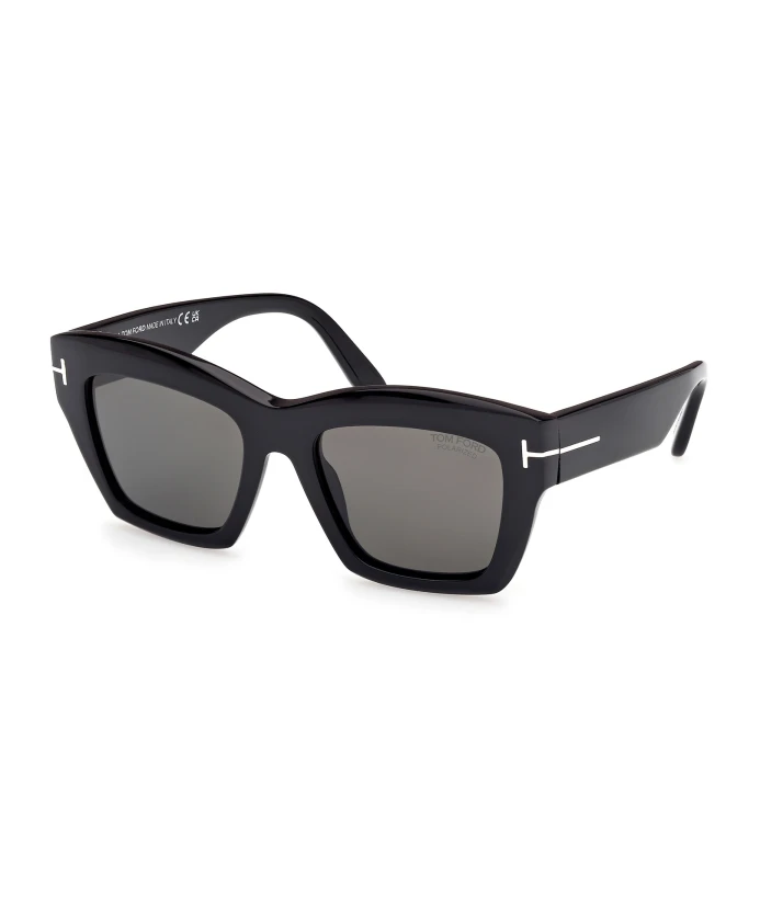 

Солнцезащитные очки Luna 01d Tom Ford, черный