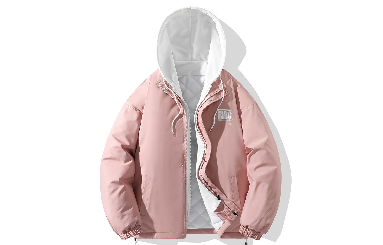 

FIDO DIDO Куртка Unisex, Pink (Thickened Fleece-Lined)