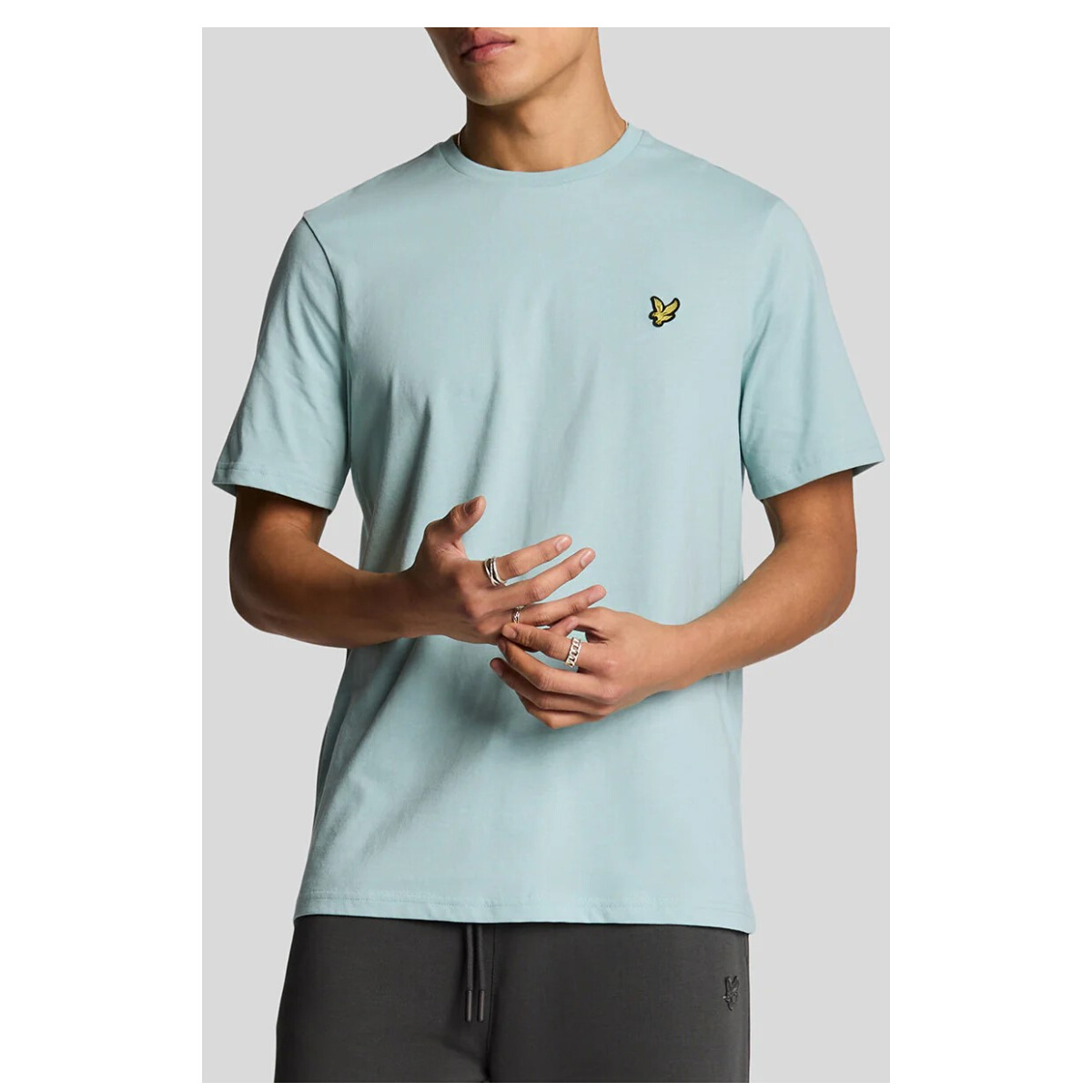

Футболки Lyle & Scott, светло-голубой