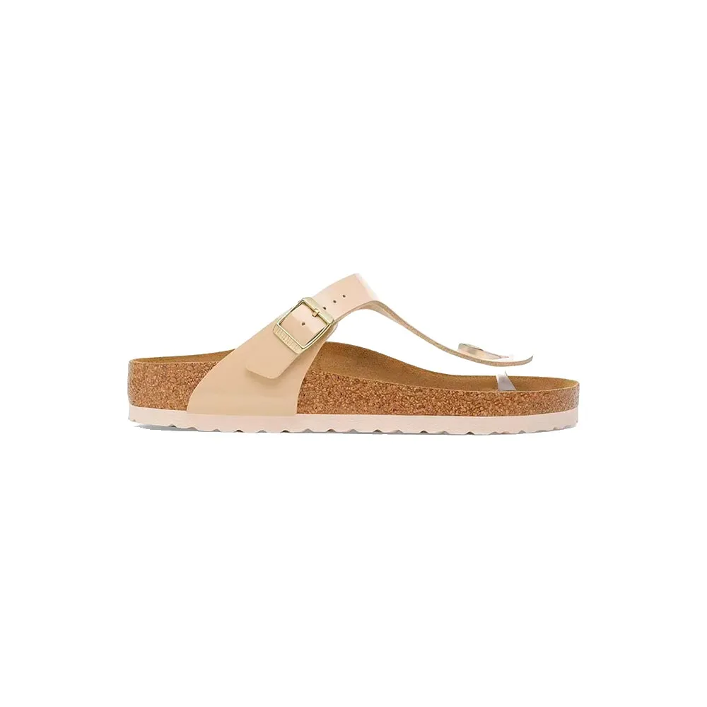 Сандалии Birkenstock GIZEH BIRKO-FLOR PATENT, бежевый