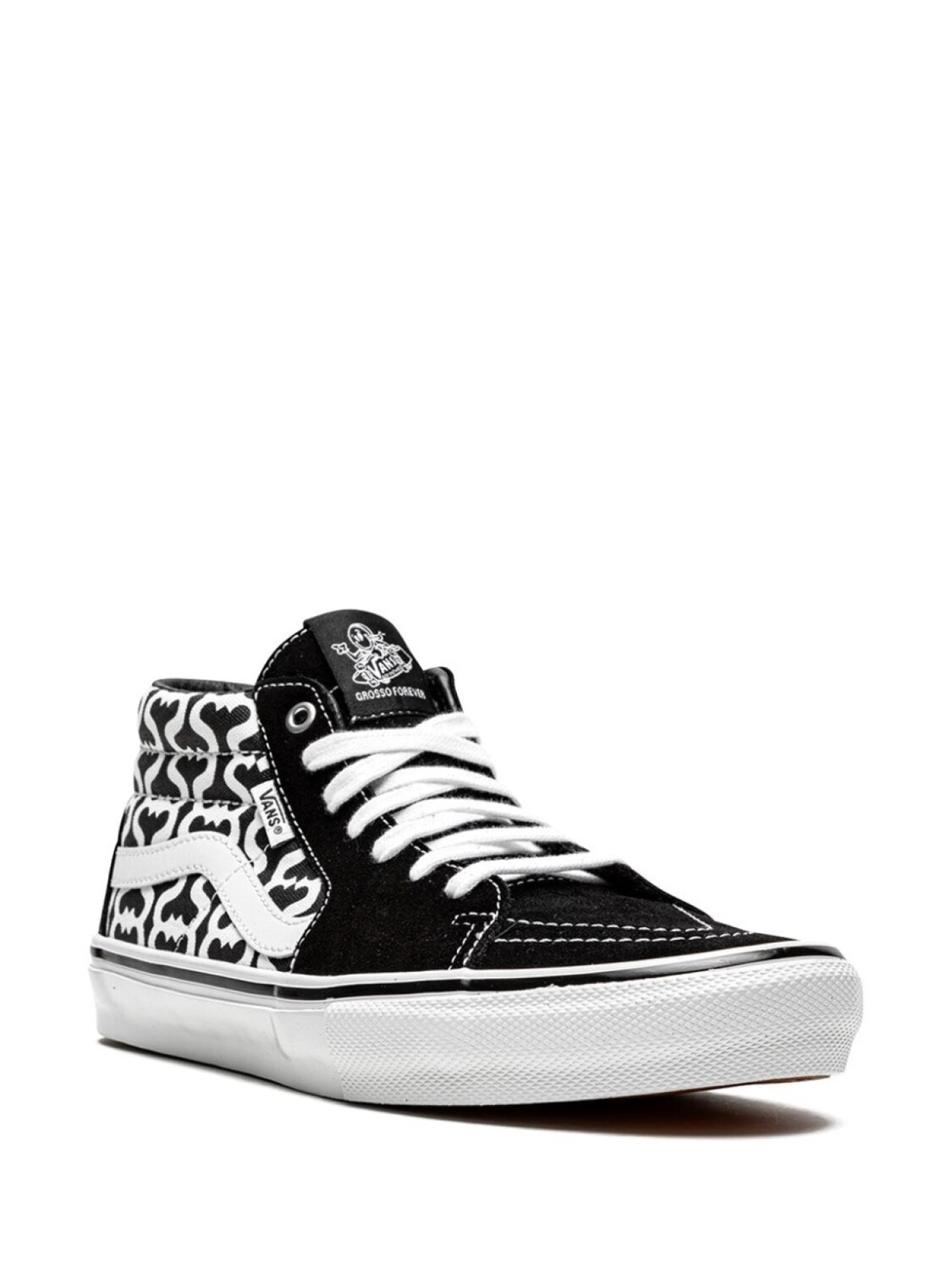 Vans кеды Grosso Mid из коллаборации с Supreme, черный — фото 2