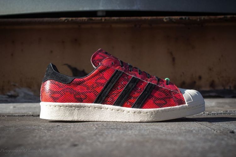 Кроссовки Adidas Superstar 80S Cny, Chinese New Year — фото 2