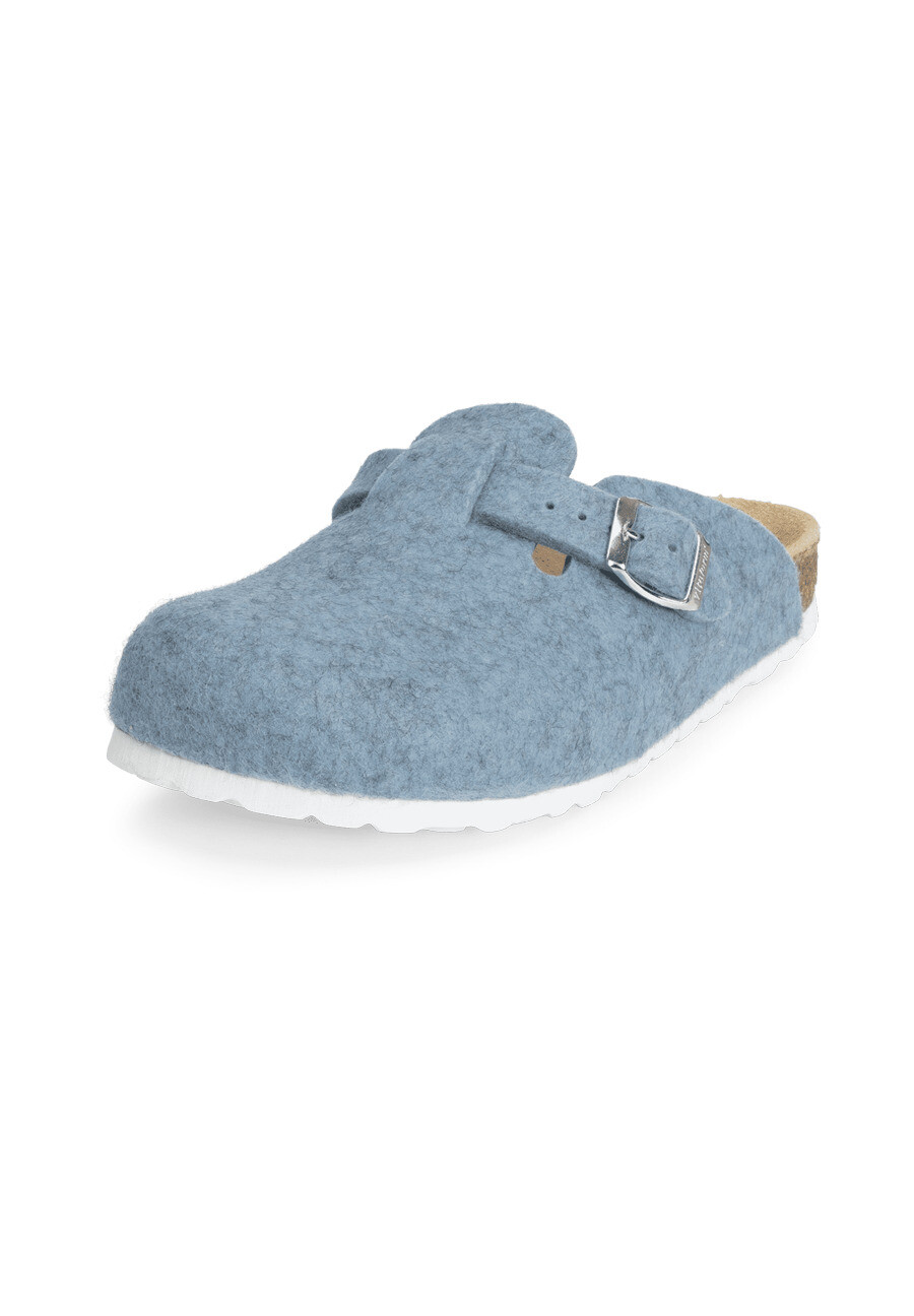 Тапочки VITAFORM Wollfilz Clogs, светло-синий