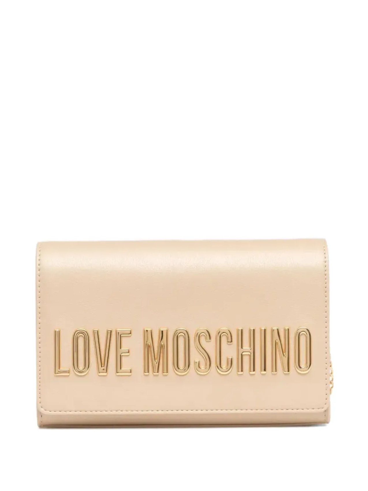 

Сумка через плечо с логотипом Love Moschino, золотой