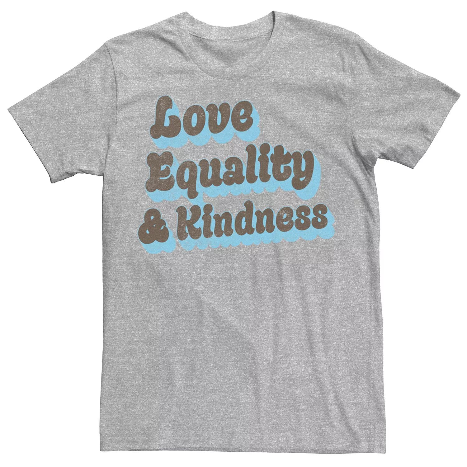 

Мужская футболка Fifth Sun Love Equality & Kindness Stack Licensed Character