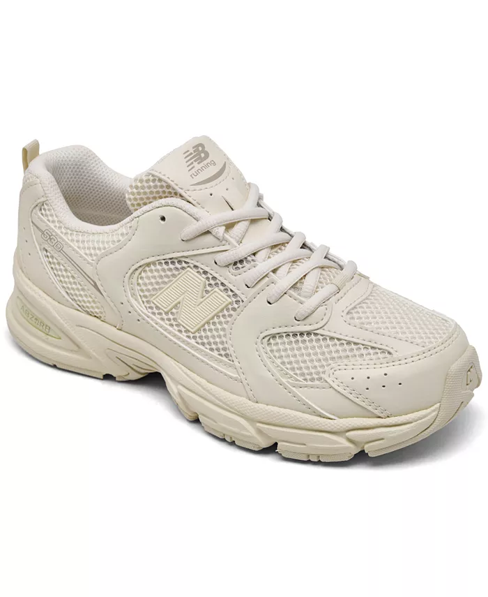 

Кроссовки повседневные Big Girls 530 от Finish Line New Balance, коричневый/бежевый