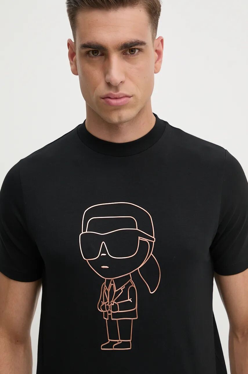 

Футболка Карла Лагерфельда Karl Lagerfeld, черный