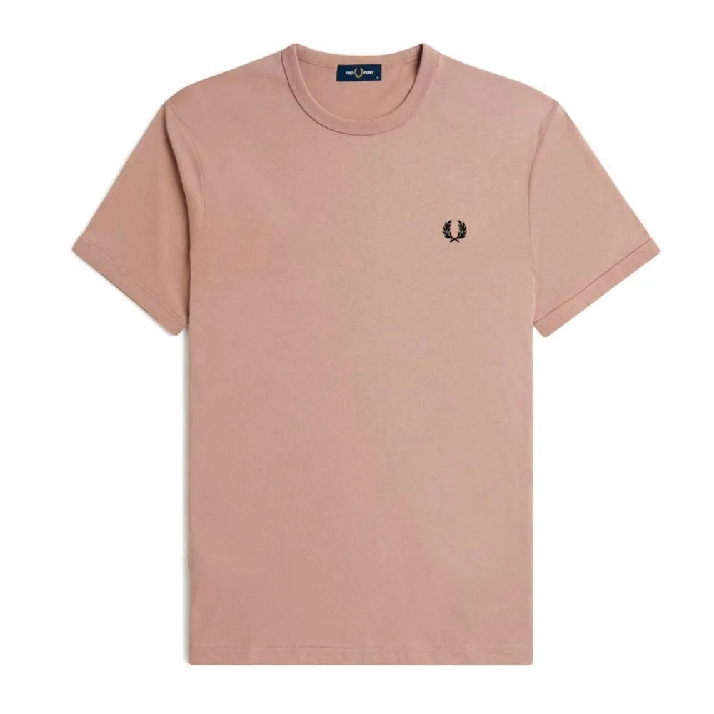 

Футболка с коротким рукавом Fred Perry Ringer, розовый