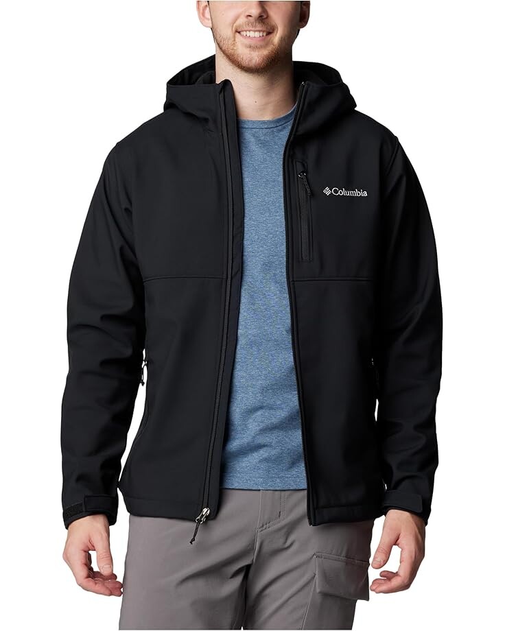 

Куртка Columbia Ascender II Hooded Softshell Jacket, черный