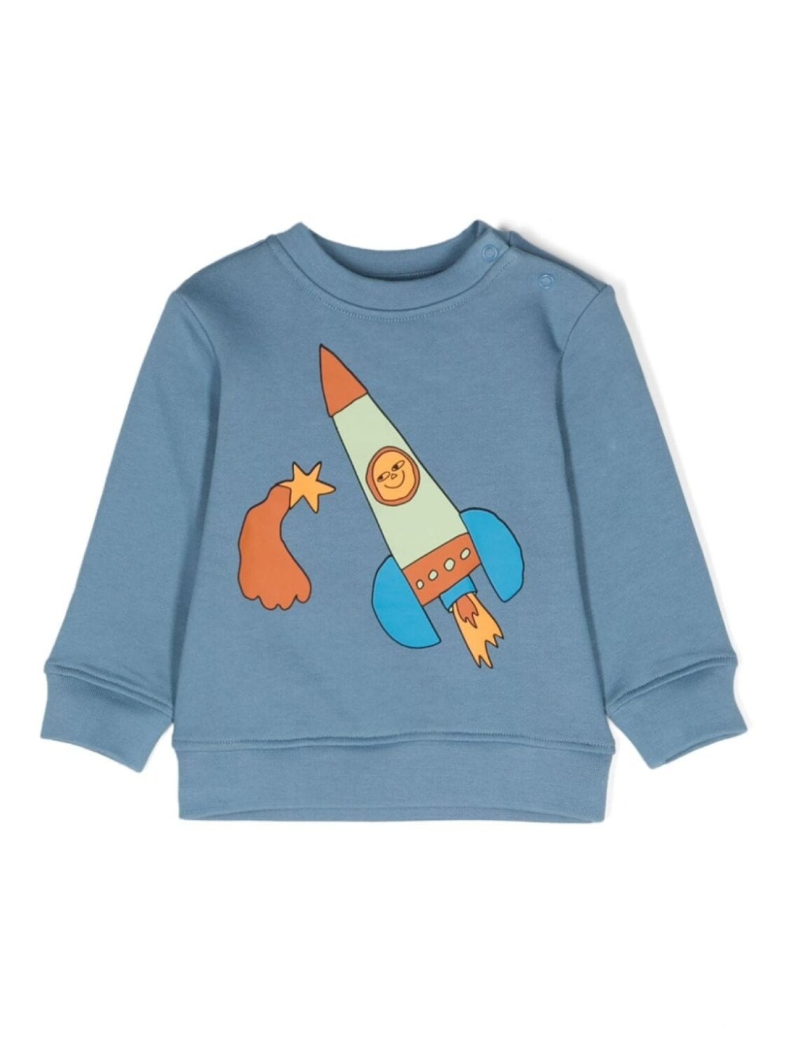

Stella McCartney Kids толстовка с графичным принтом, синий