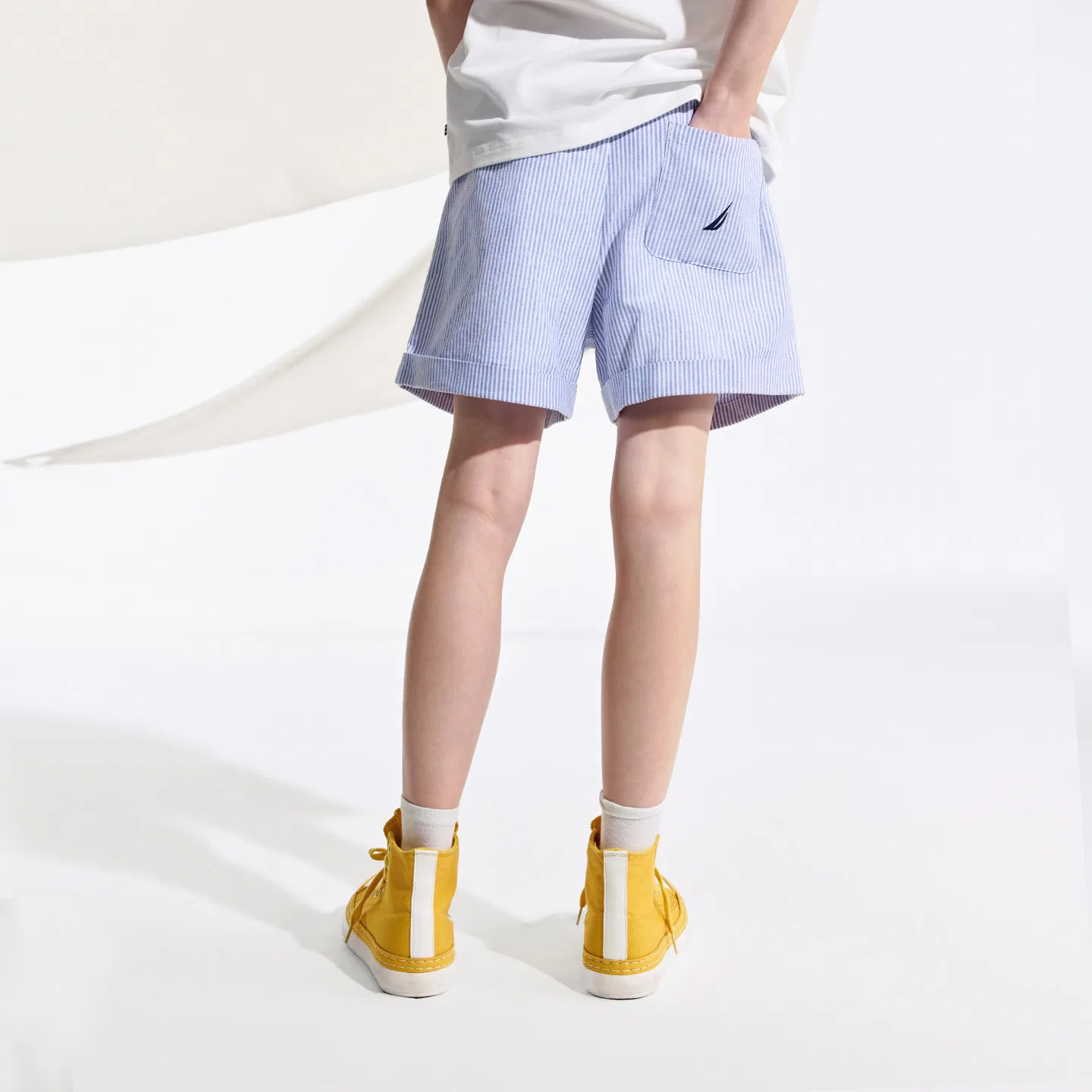 Детские шорты Moderate NAUTICA, Blue Stripes — фото 3