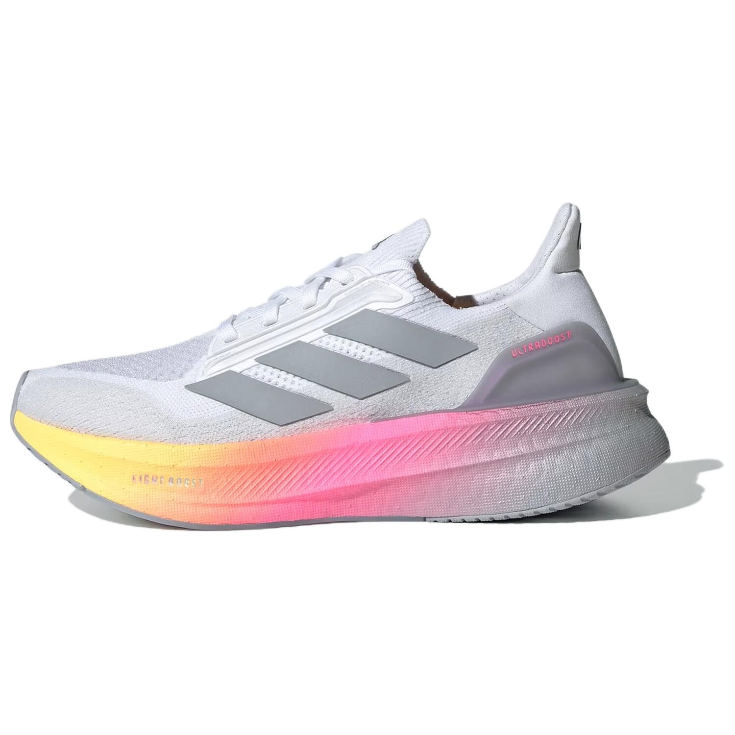 

Кроссовки для бега Ultraboost 5.0 женские с низким верхом серые/белые Adidas