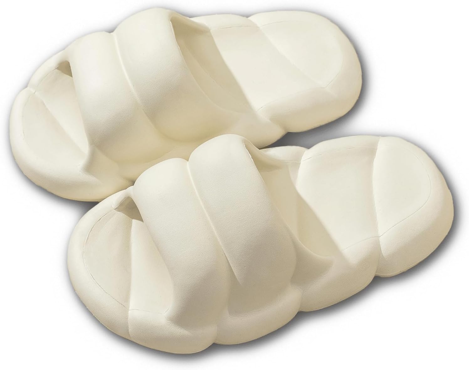 

Шлепанцы LOTUSTAR для женщин и мужчин, тапочки для ванной, нескользящие шлепанцы для душа, пенные сандалии для дома и улицы, белый