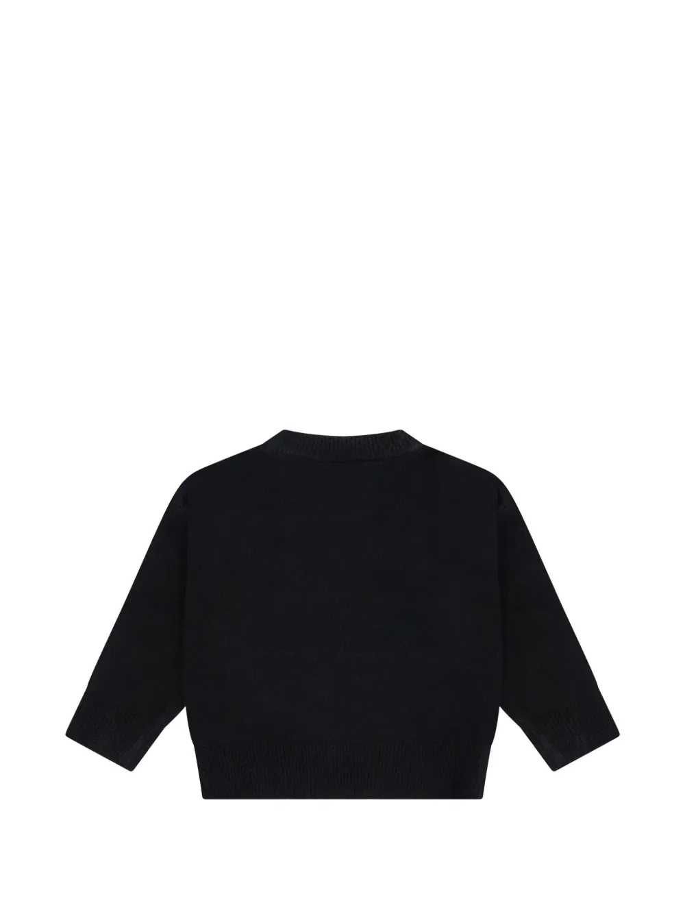 Свитер с круглым вырезом The Couture Club Kids, черный — фото 2