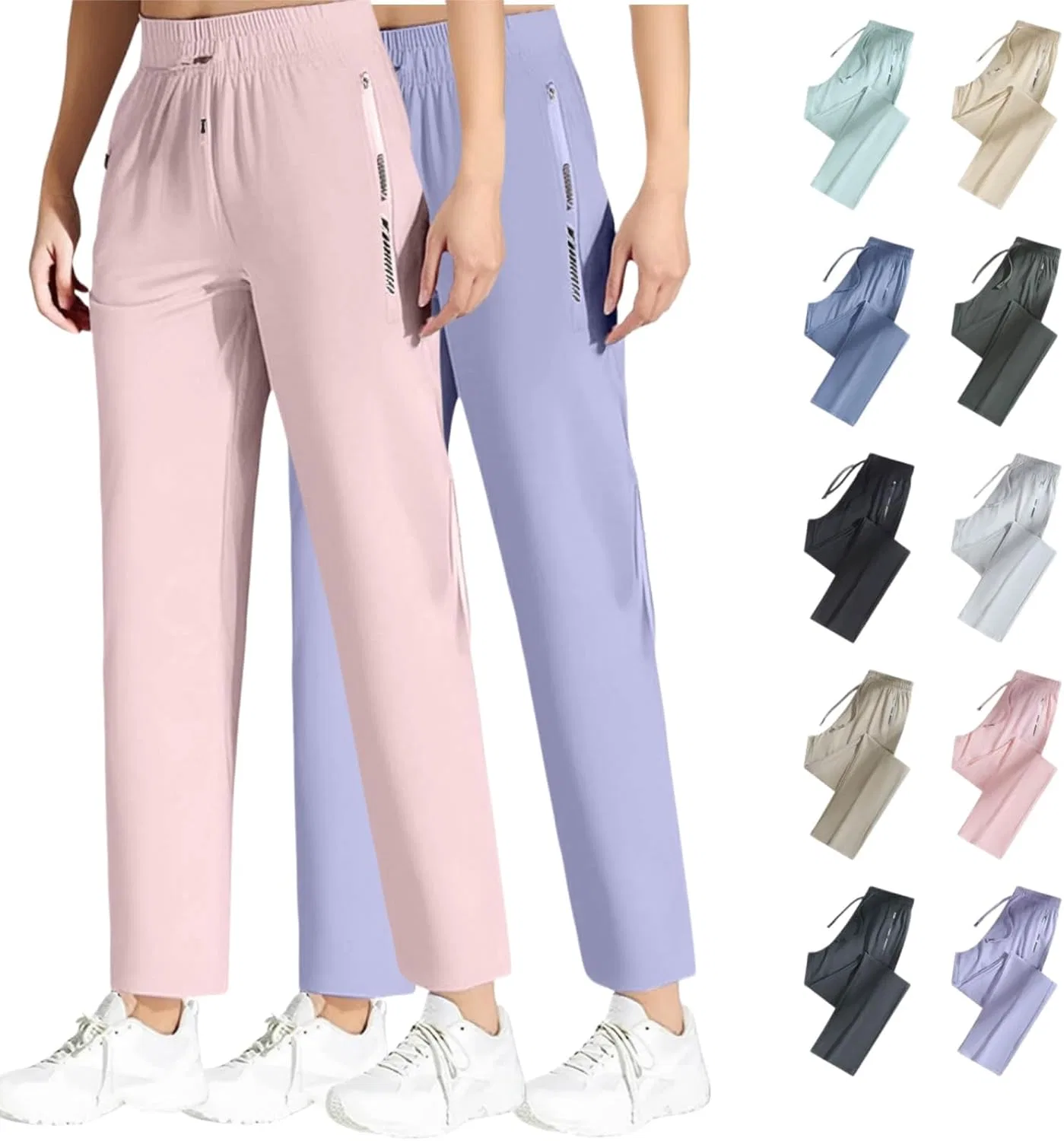 Женские спортивные брюки для активного отдыха, Iced Active Pants, Z1-pink+purple