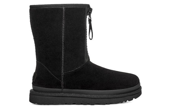 Кроссовки классические короткие на молнии с логотипом Ugg, черный — фото 3