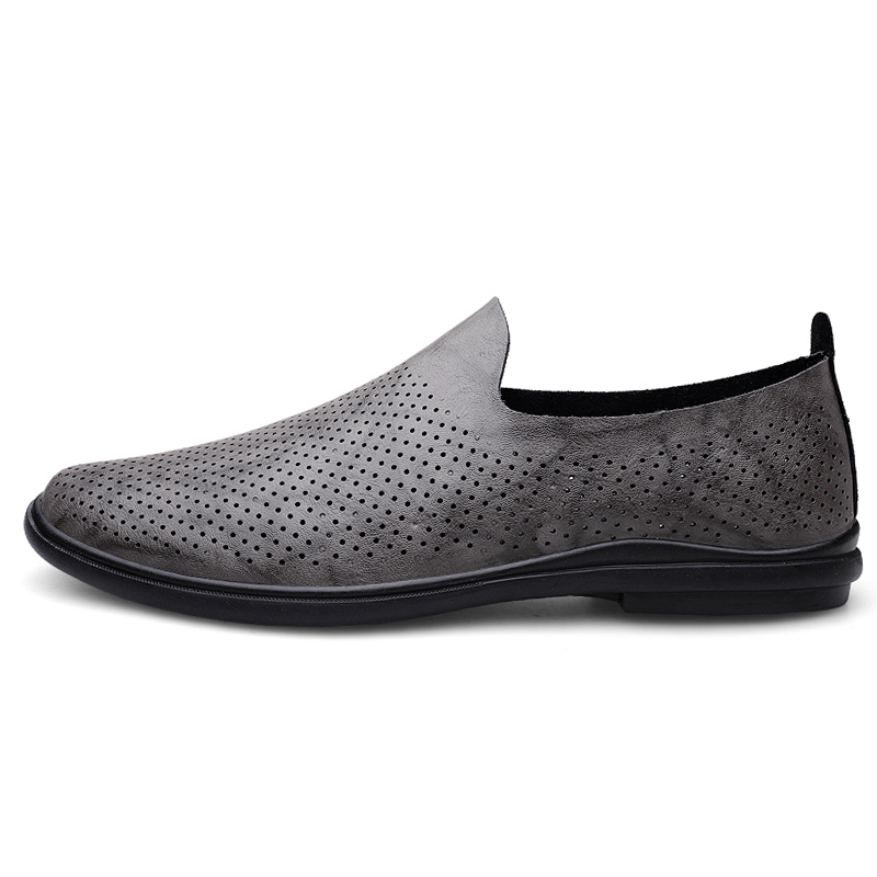 

Повседневные туфли мужские серые Wen Nai, Gray