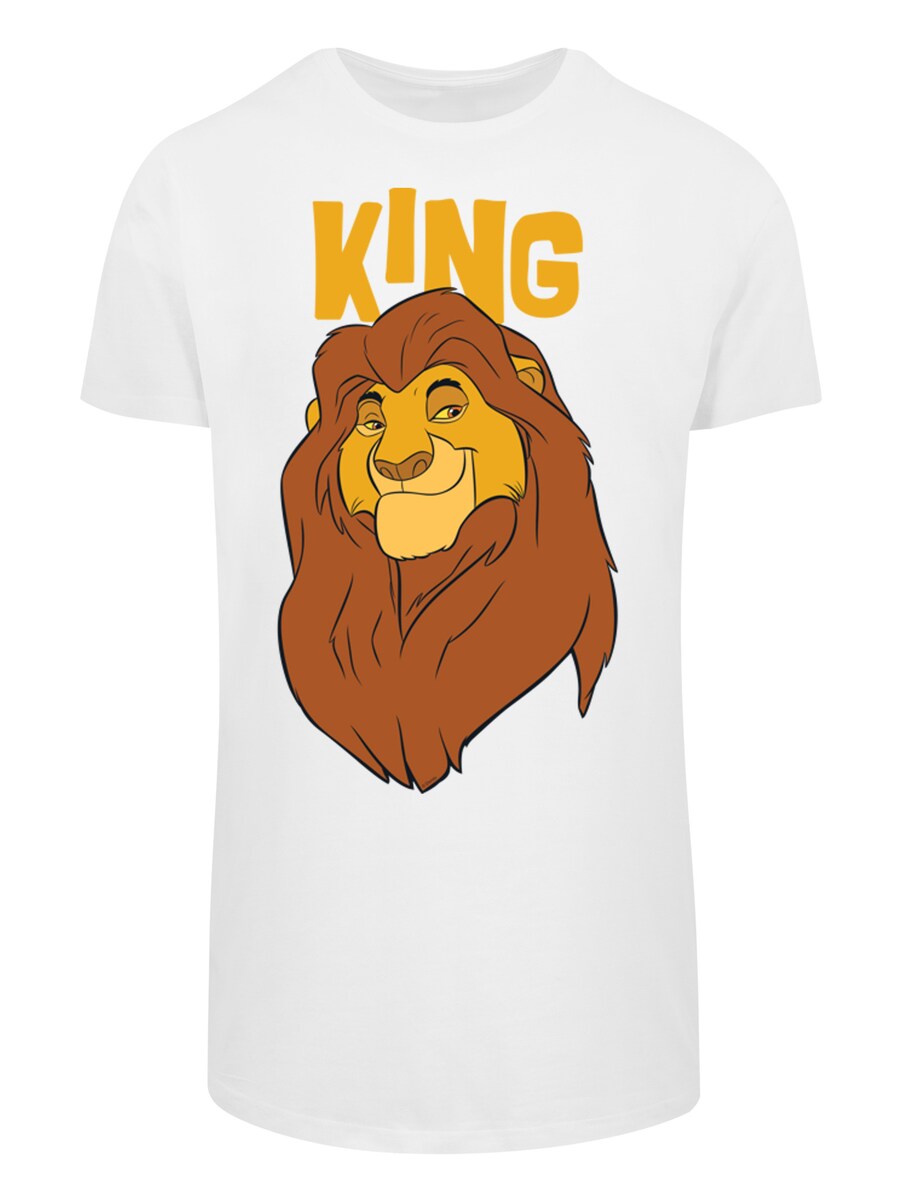 

Рубашка F4NT4STIC Disney The König Der Löwen Mufasa King, белый